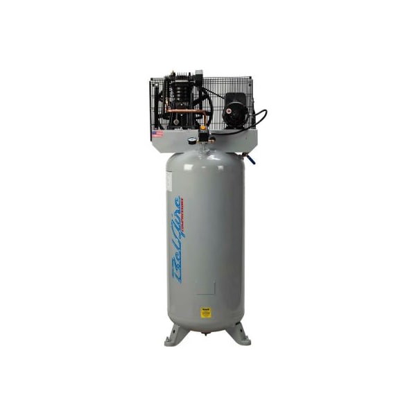 BelAire 4916V Two-Stage Air Compressor, 5HP, 60 Gallon, Vertical, 230V, Single Phase